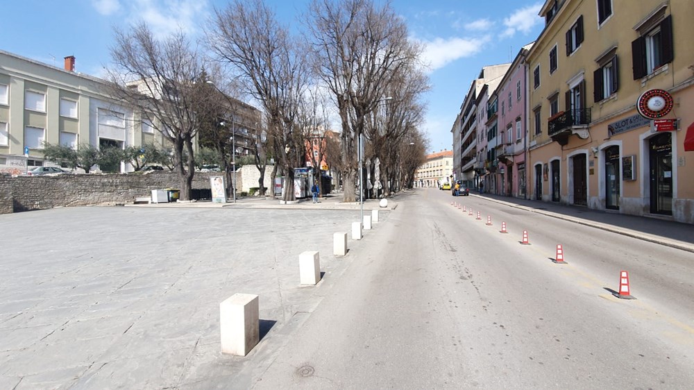 Pula u doba koronavirusa, 29. ožujka 2020. (Miran SPADA)